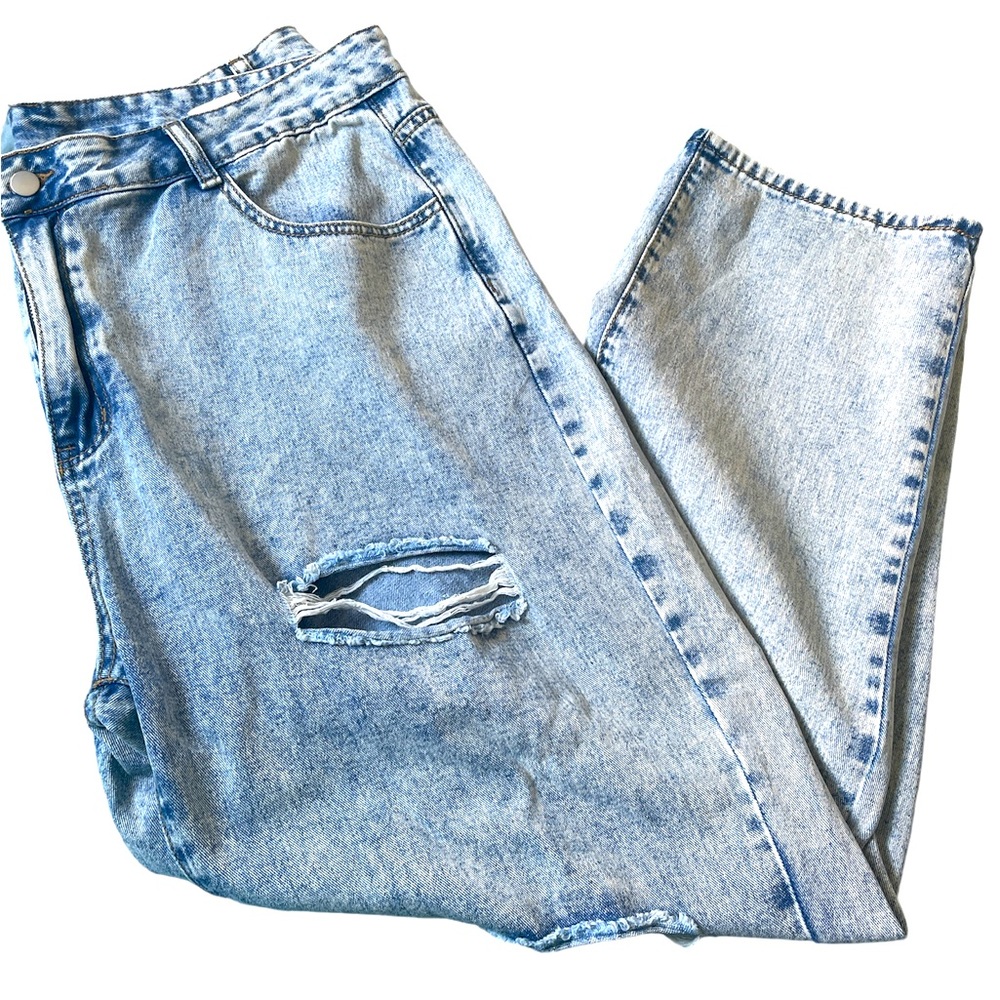 SHEIN CURVE high waisted mom jeans size 3X